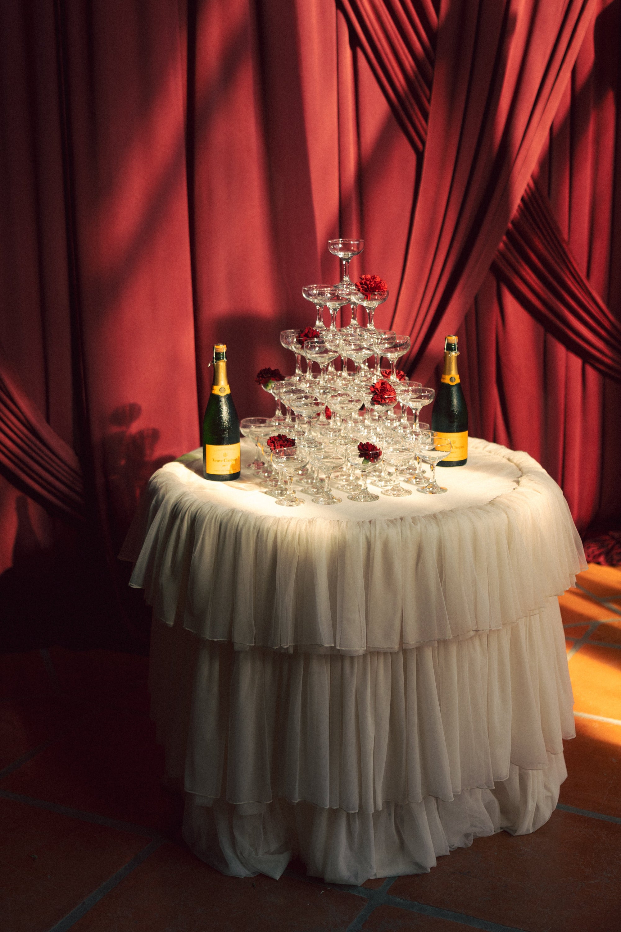 Tiered Ruffle Tablecloth