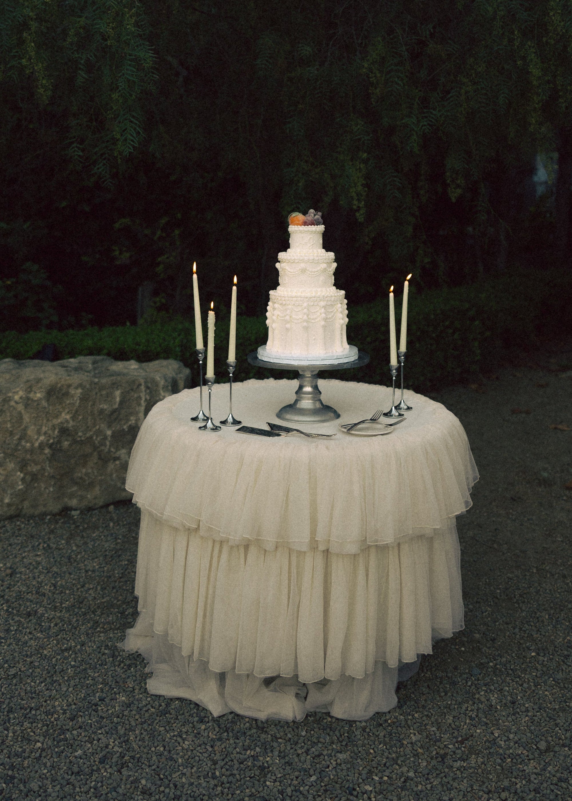 Tiered Ruffle Tablecloth