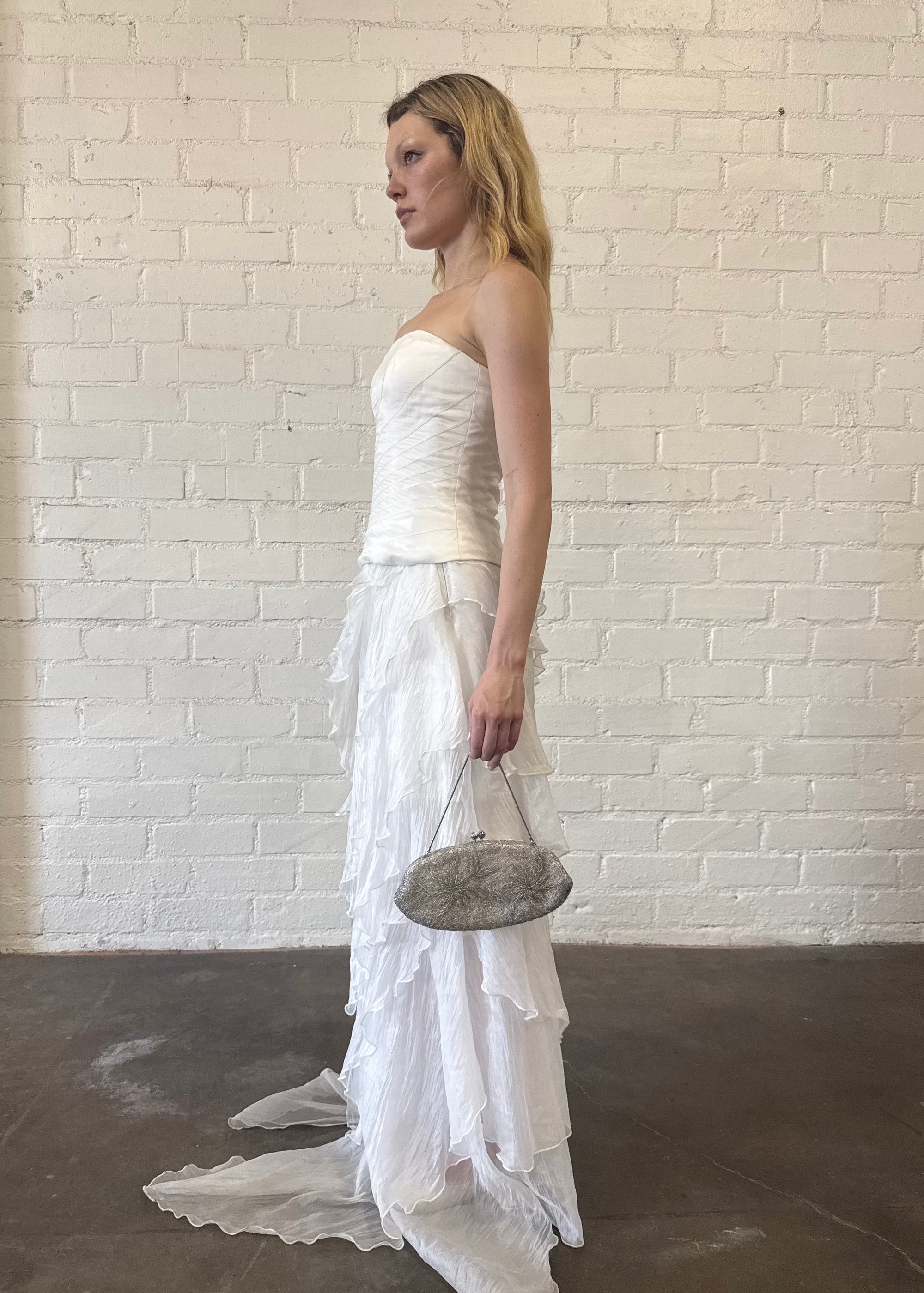 Silver [Vintage Bridal Bag 10]