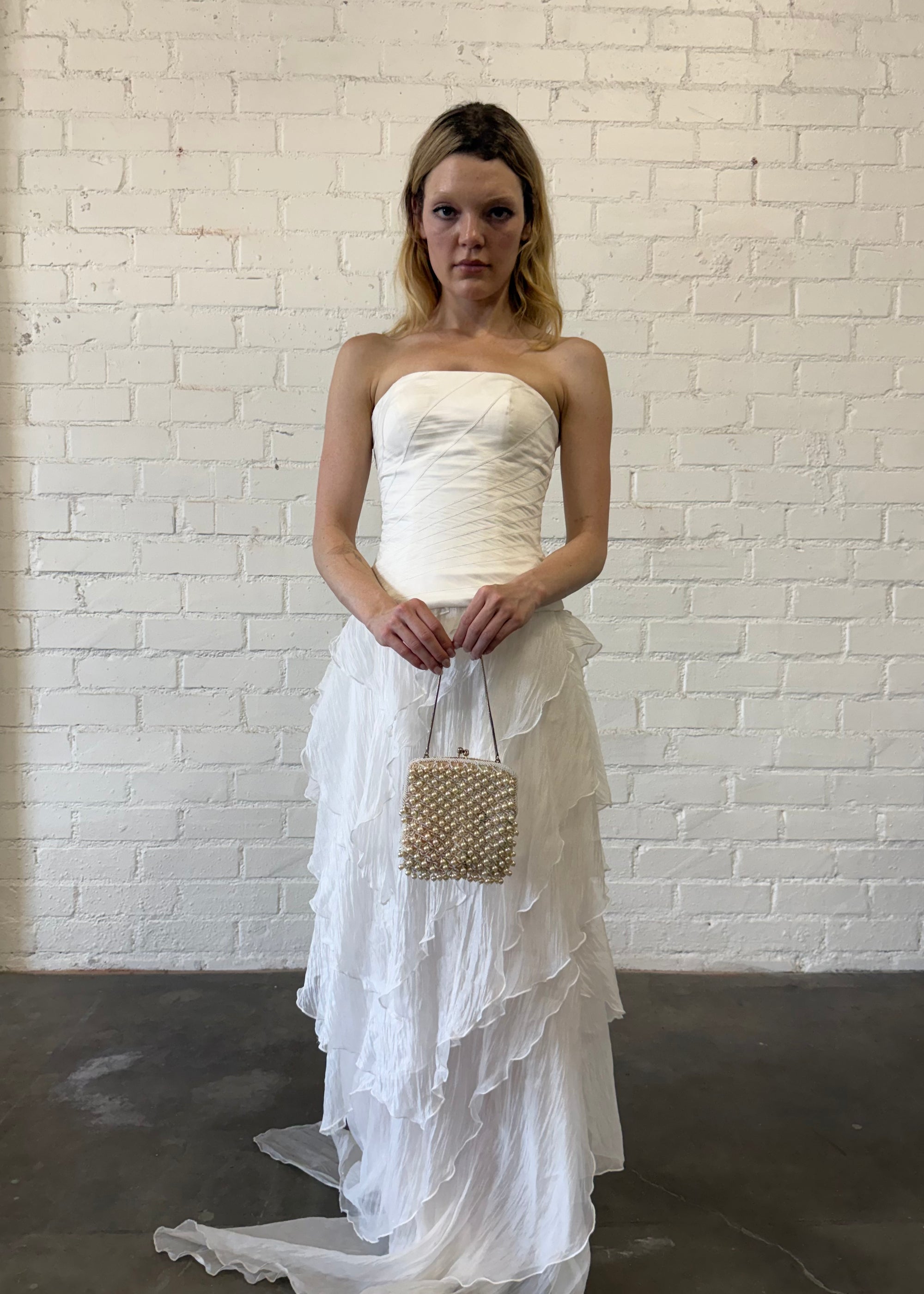 Pearl Girl [Vintage Bridal Bag 02]