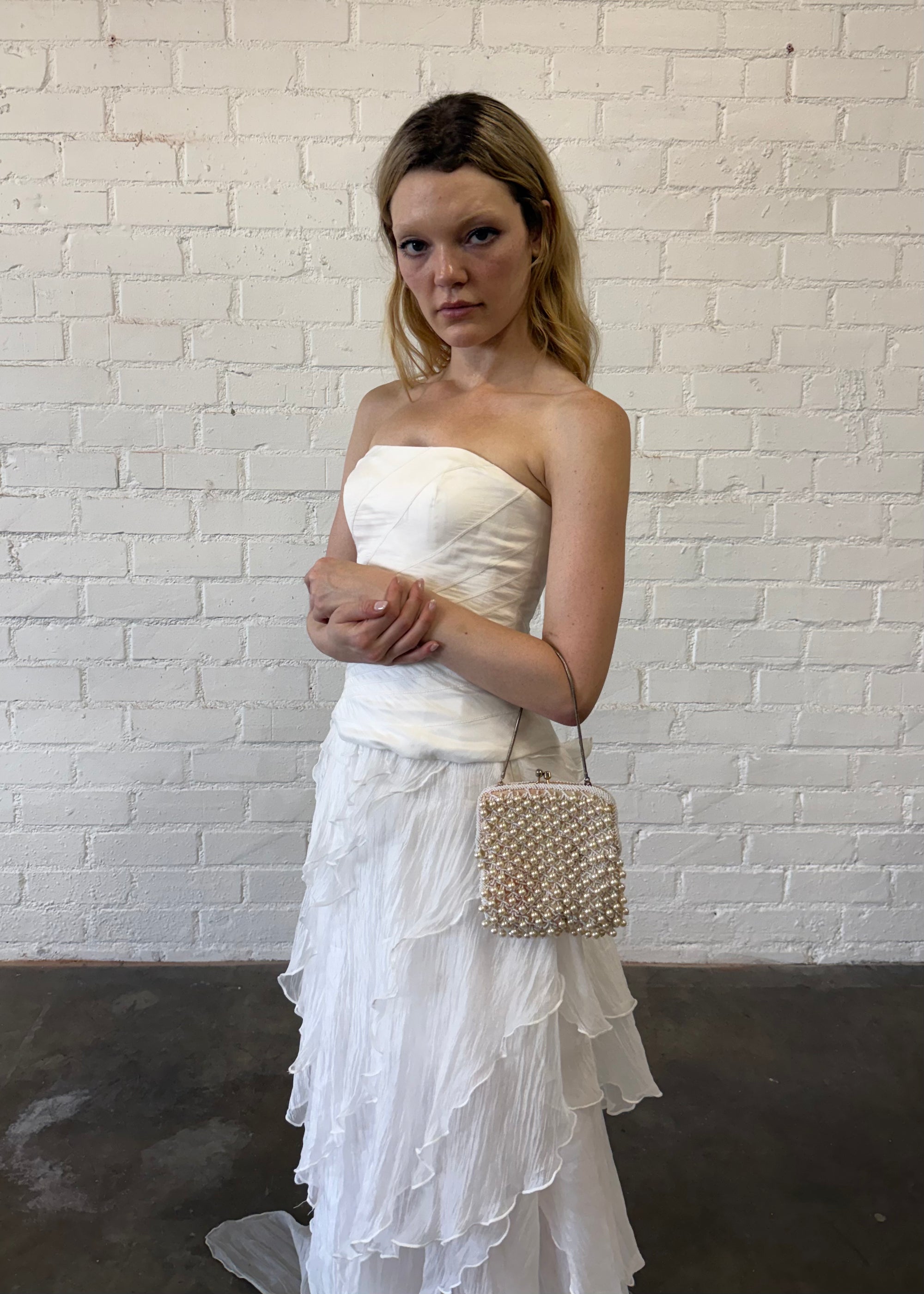 Pearl Girl [Vintage Bridal Bag 02]