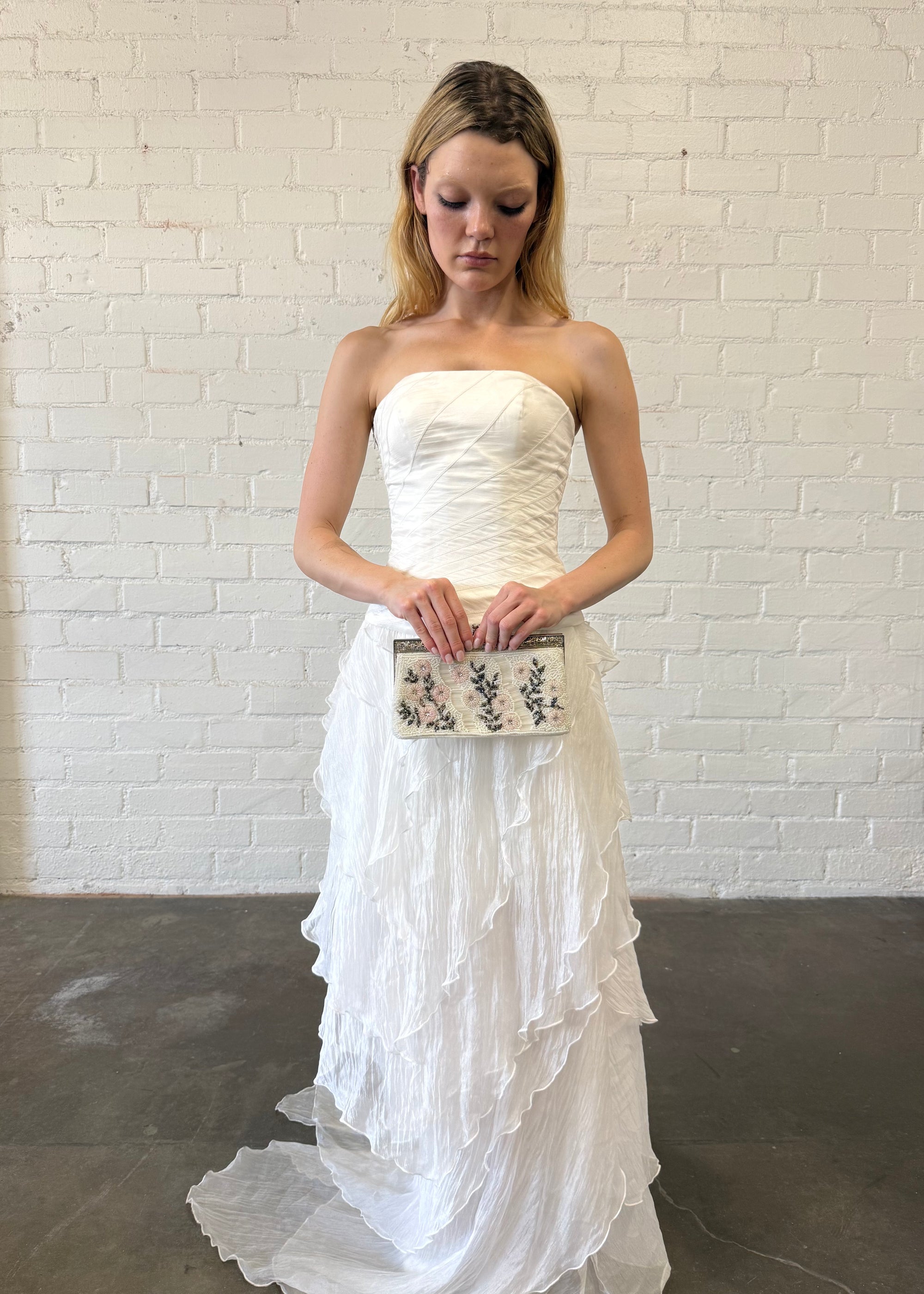 Chanel [Vintage Bridal Bag 06]